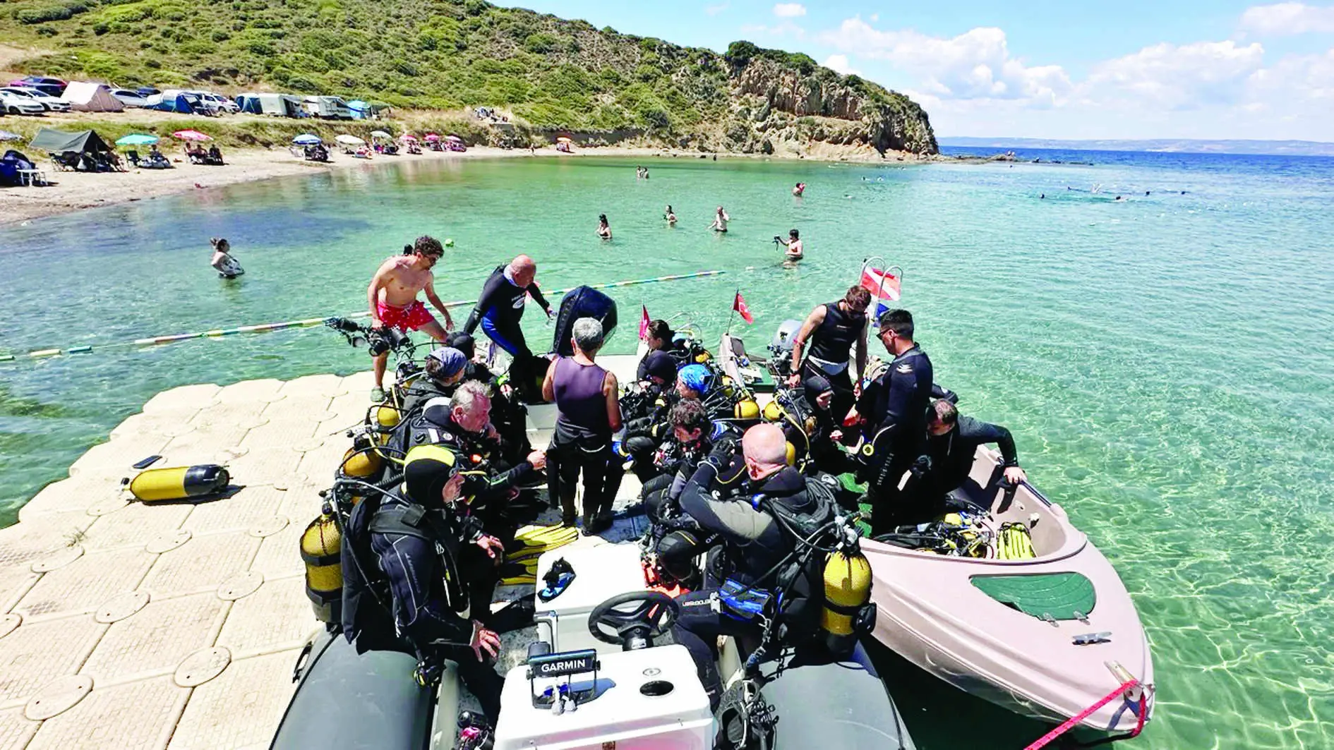 Saros Gulf trekt onderwaterfotografen
