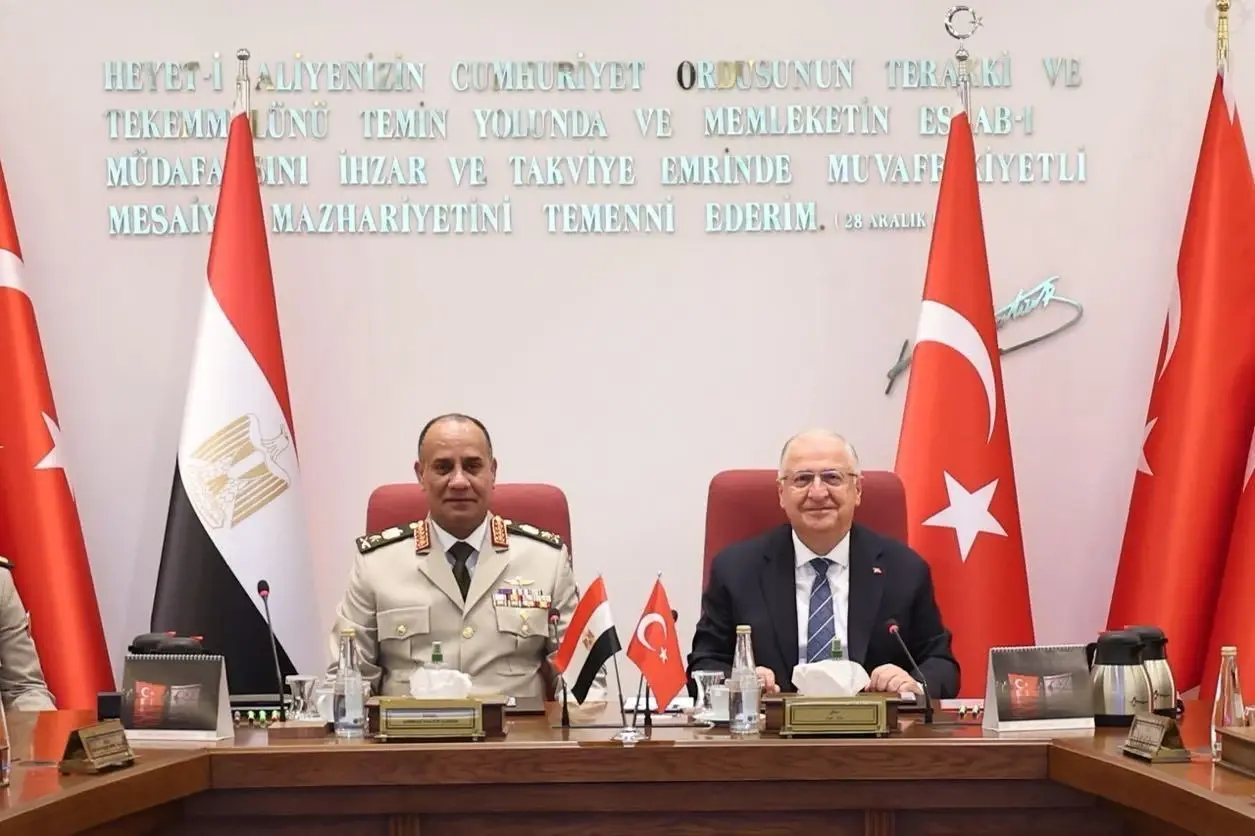 Türkiye en Egypte ondertekenen intentieverklaring over defensiebanden