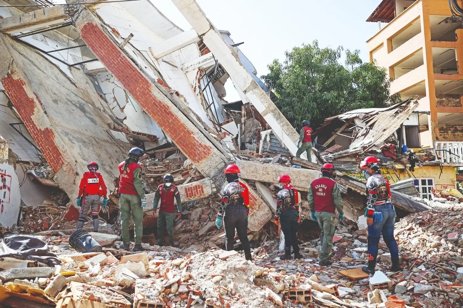 Turkse onderdaan redt 38 mensen uit het puin in het door aardbeving getroffen Venezuela