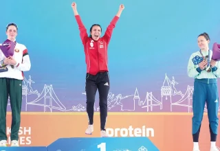 De Turkse pentatleet Mihrioğlu wordt Europees kampioen
