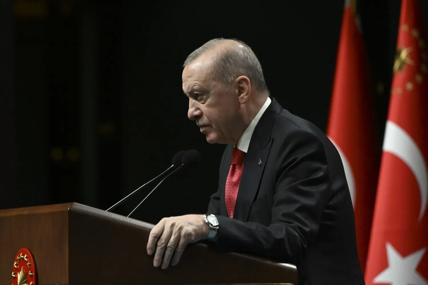 Erdoğan zegt dat het 'terreurvrij Türkiye'-wetsvoorstel binnenkort het parlement zal bereiken