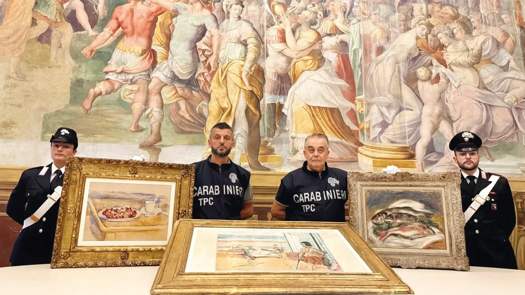 Italiaanse politie vindt gestolen kunstwerken van Renoir, Cézanne en Matisse terug