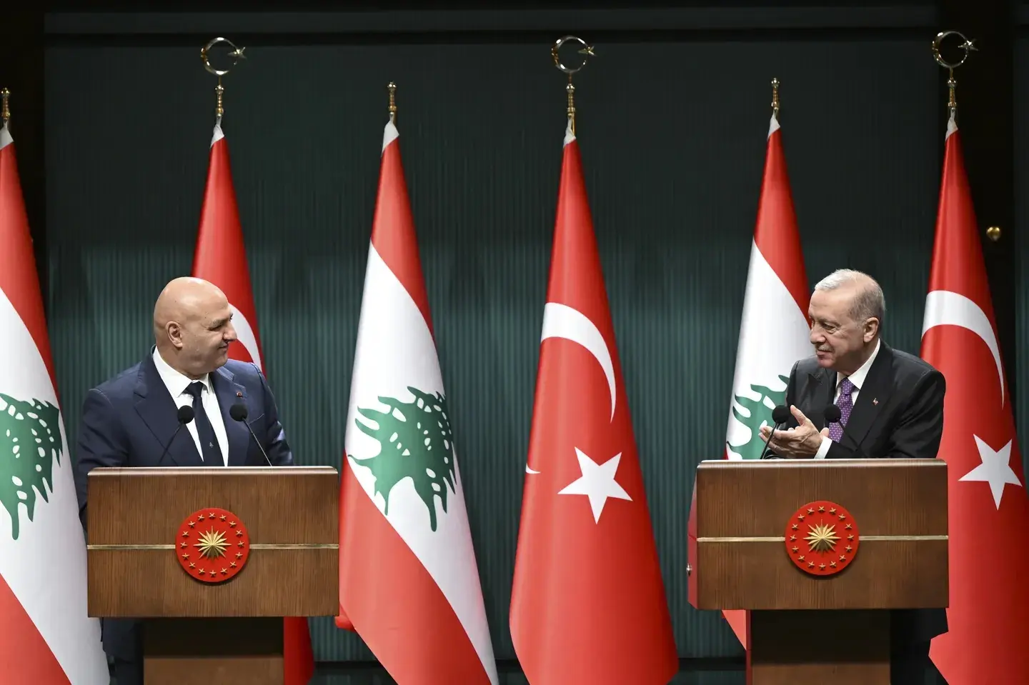 Türkiye klaar om Libanon te helpen met energie en de economische banden te verdiepen: Aoun
