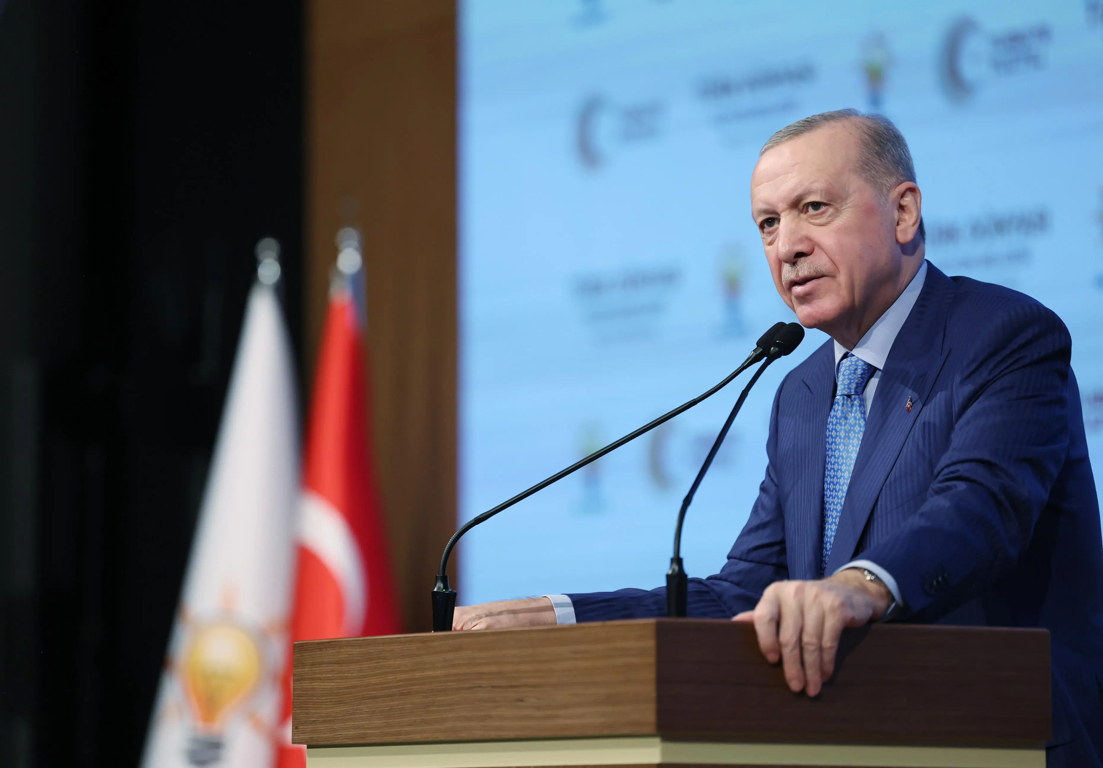 Türkiye zal de humanitaire hulp handhaven, vooral voor Gaza: Erdoğan