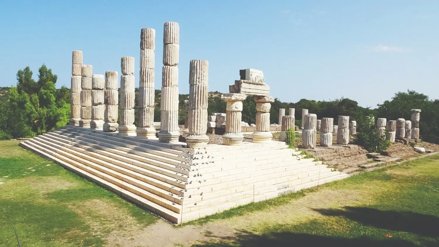 Vondsten uit het christelijke tijdperk ontdekt bij Apollon Smintheus