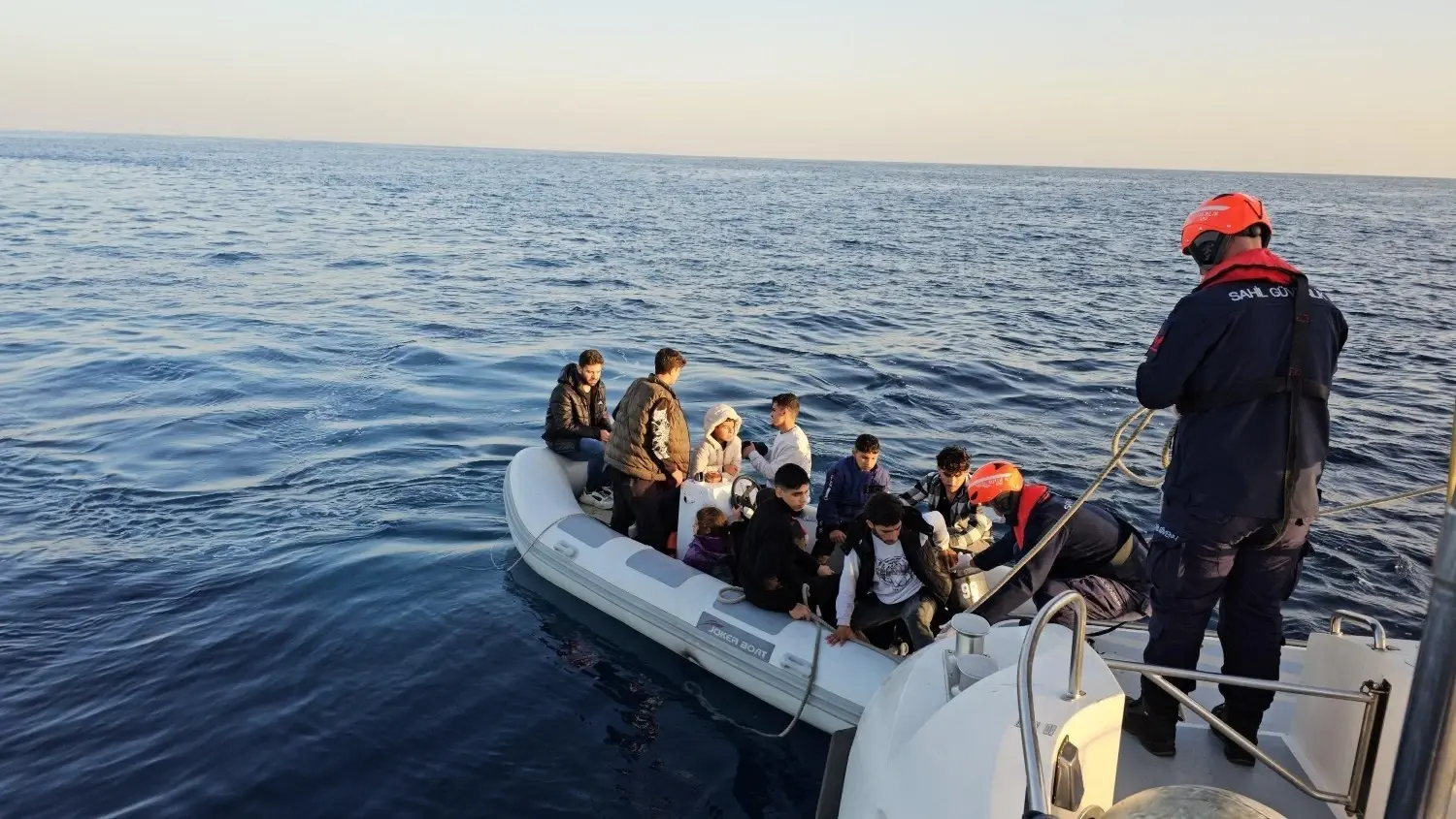 Het aantal irreguliere migratie-incidenten op zee is in Turkije bijna gehalveerd