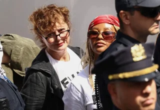 Hollywoodsterren onder de 100 gearresteerd tijdens protest in New York