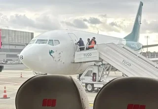 Iraans passagiersvliegtuig in beslag genomen vanwege schulden op de luchthaven van Istanbul