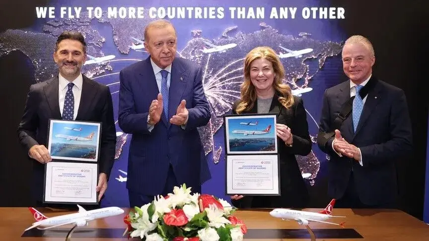 Turkish Airlines rondt deal af voor maximaal 150 Boeing 737 MAX-jets