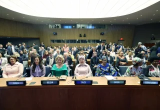 Turkse first lady houdt gesprekken in New York