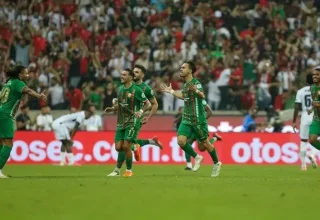 Amedspor bovenaan het klassement van de Süper Lig tijdens de pauze