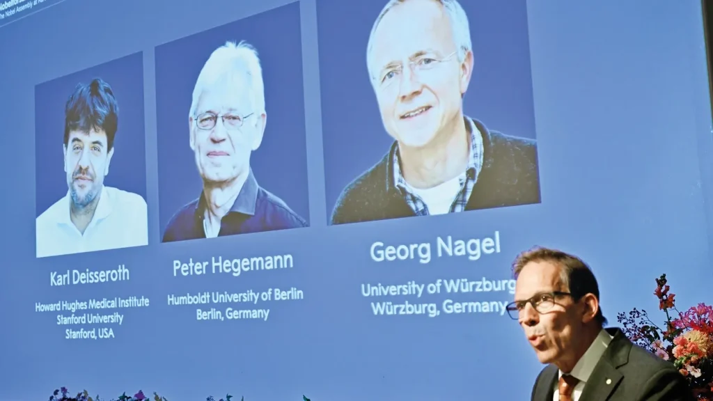 Amerikaans-Duits trio wint Nobelprijs voor geneeskunde voor werk optogenetica