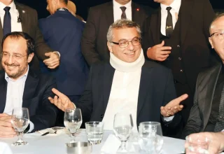 Cypriotische leiders wonen een bicommunaal festival bij onder hernieuwde druk