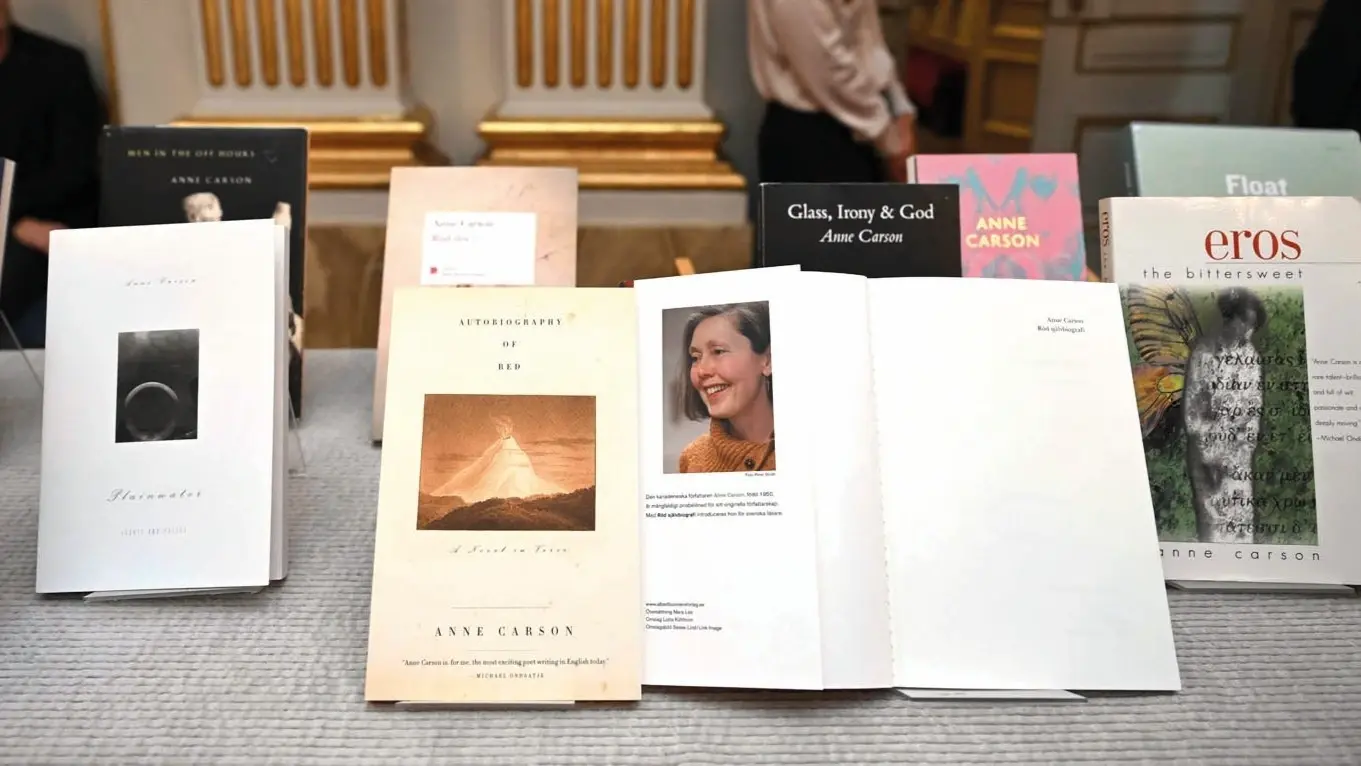 De Canadese Anne Carson wint de Nobelprijs voor de Literatuur