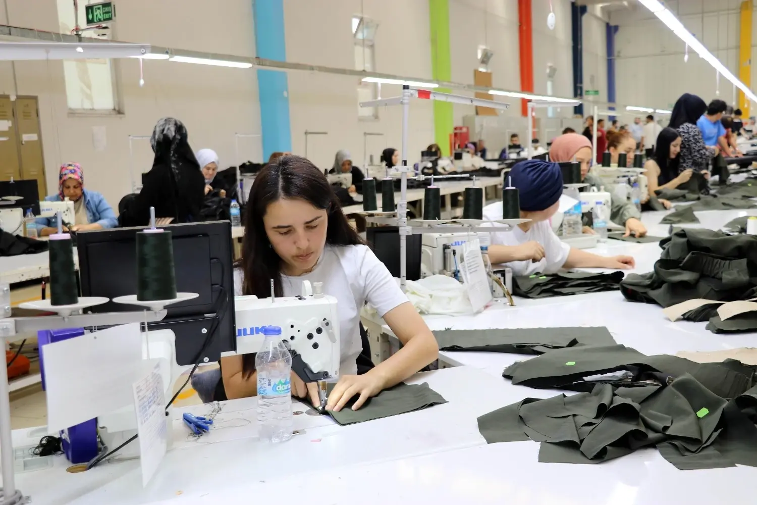 De Turkse textielsector exporteert in januari en september bijna 7,2 miljard dollar
