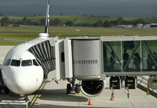 Eerste internationale vlucht vertrekt vanaf de nieuwe luchthaven van Sydney