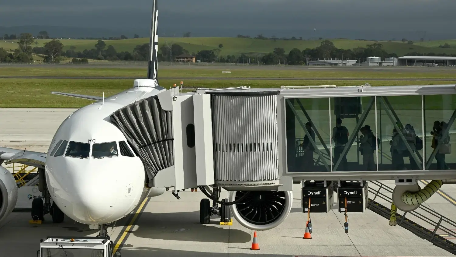 Eerste internationale vlucht vertrekt vanaf de nieuwe luchthaven van Sydney