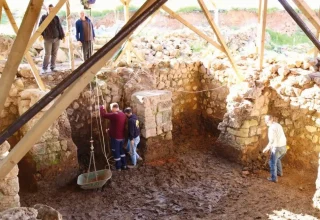 Nieuwe artefacten opgegraven in het oude Kurul-kasteel van Ordu