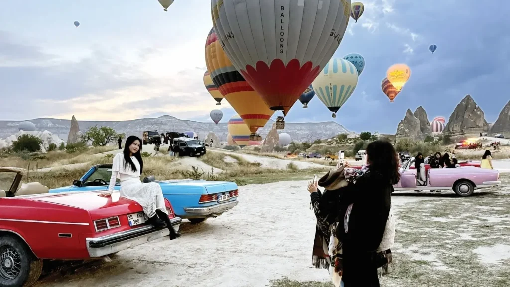 Oost-Aziatische toeristen zorgen voor een hausse aan herfsttoerisme in Cappadocië
