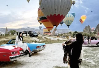 Oost-Aziatische toeristen zorgen voor een hausse aan herfsttoerisme in Cappadocië