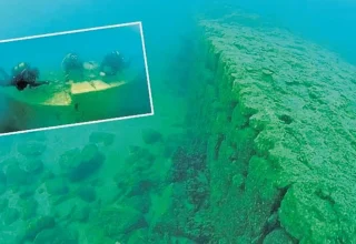Oude ruïnes kunnen een ondergedompelde nederzetting in Van Lake zijn