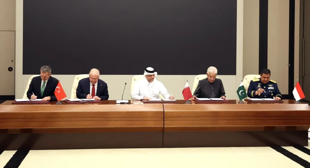 Türkiye, Qatar, Indonesië en Pakistan ondertekenen defensieakkoord